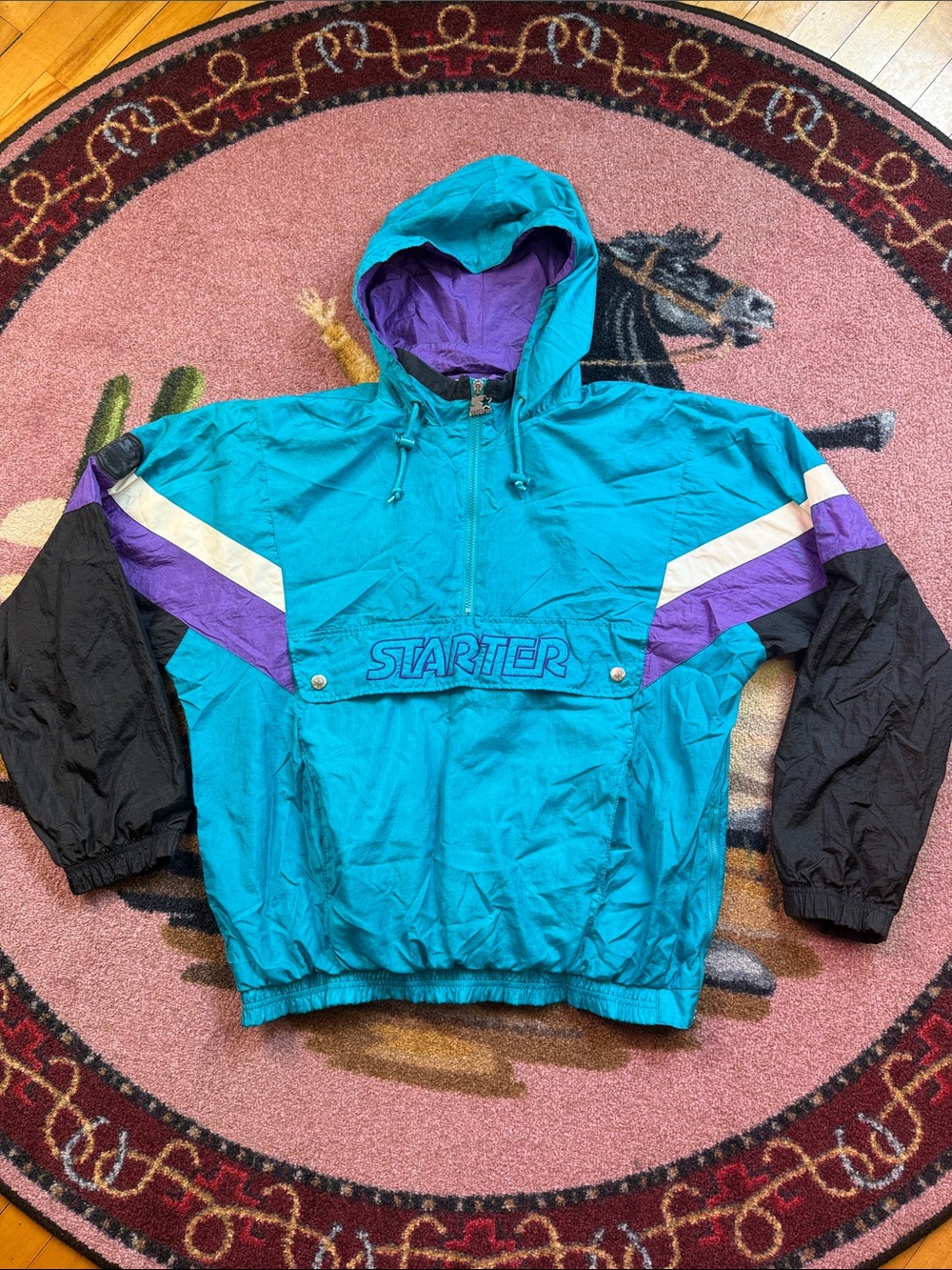 VINTAGE STARTER JACKET HALF ZIP